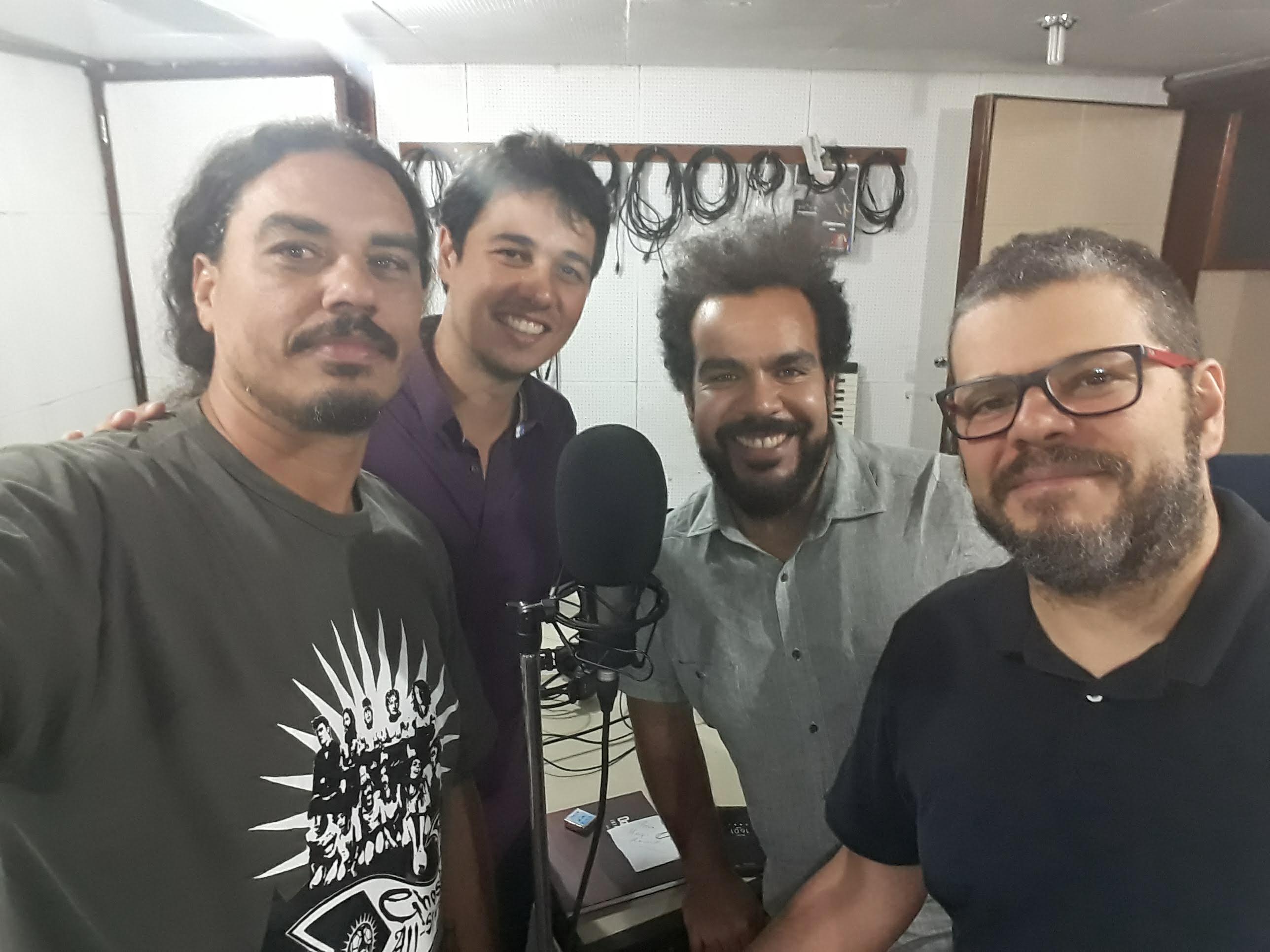 Hugo, Alexei, João Peçanha e Leo Benon